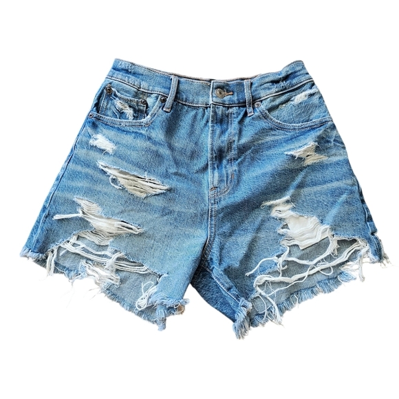 American Eagle Outfitters Pants - American Eagle AE Highest Rise 90s Boyfriend Shorts Size 0